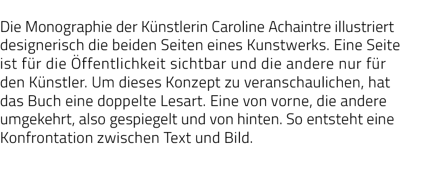 Text for Caroline Achaintre monograph.